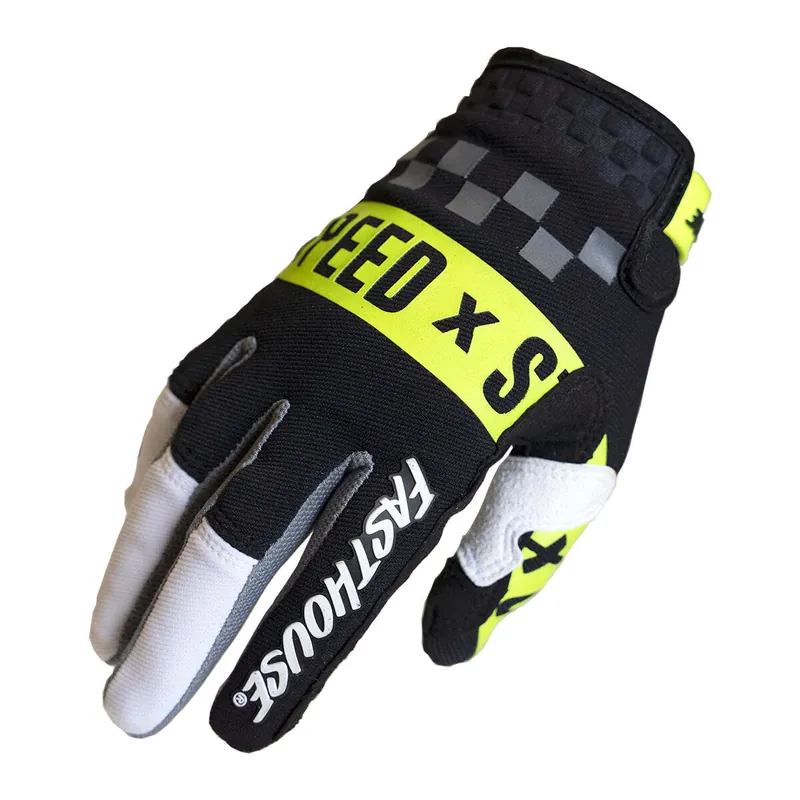 Fasthouse Speed Style Domingo Gloves - White/Black - S One Day Deal