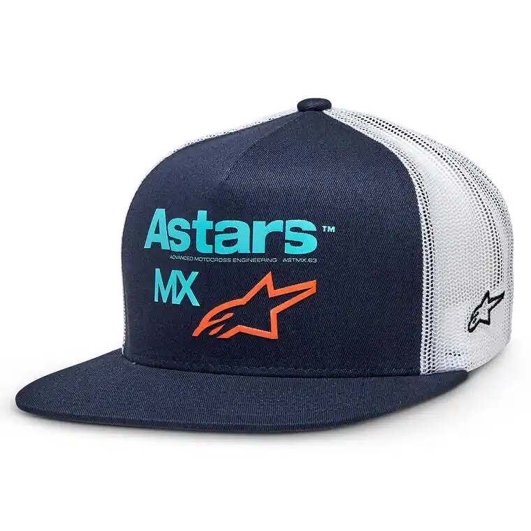 Hot Picks Alpinestars First Moto Trucker Hat - Navy/White - OS