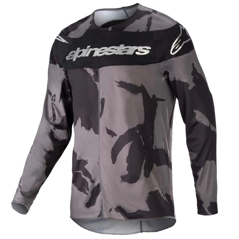 Limited Edition Alpinestars Racer Tactical Jersey - Grey/Camo - M