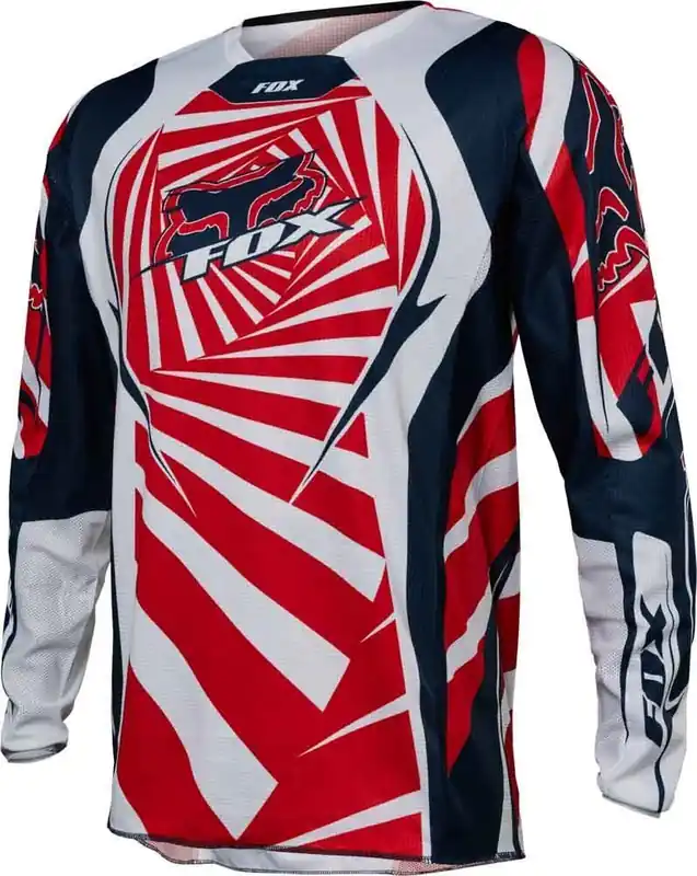 Price Drop Fox 180 Goat Youth Jersey - Navy/Red/White - L