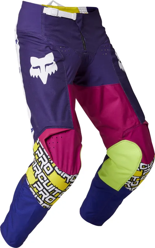 Sale Fox 180 Pro Circuit Pants - White Blue - 28