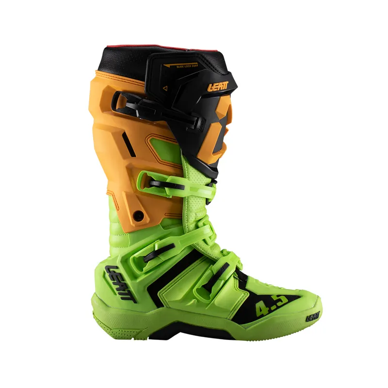 Affordable Leatt 4.5 Citrus Boots - Green Yellow Black - 9