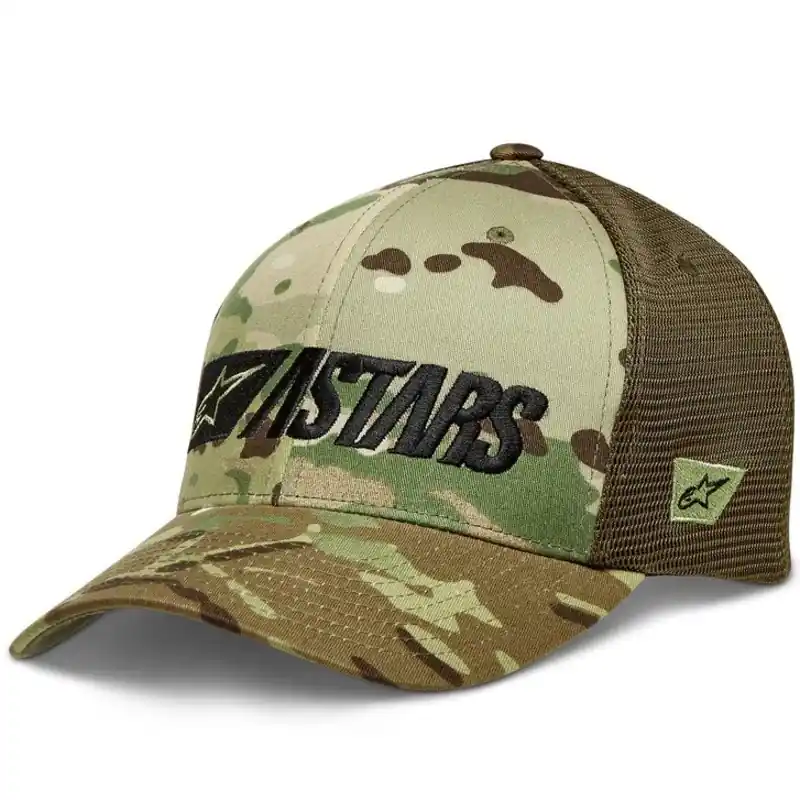 Alpinestars Reblaze Multi Camo Hat - Military Green - OS Professional Grade