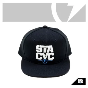 Stacyc Youth Snapback Hat - Black - OS Super Sale