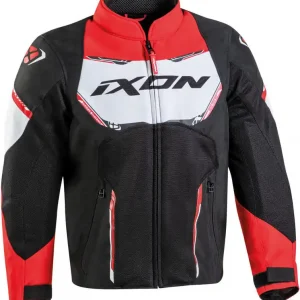 Buy Online Ixon Youth Striker Air Jacket - Black/White/Red - 10
