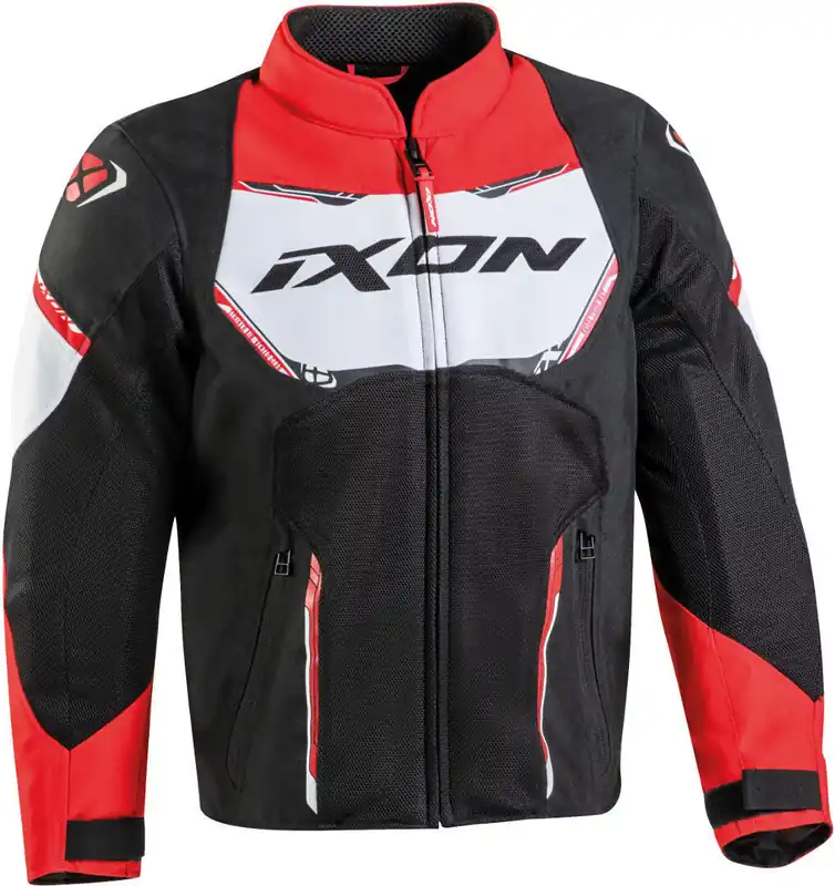 Buy Online Ixon Youth Striker Air Jacket - Black/White/Red - 10