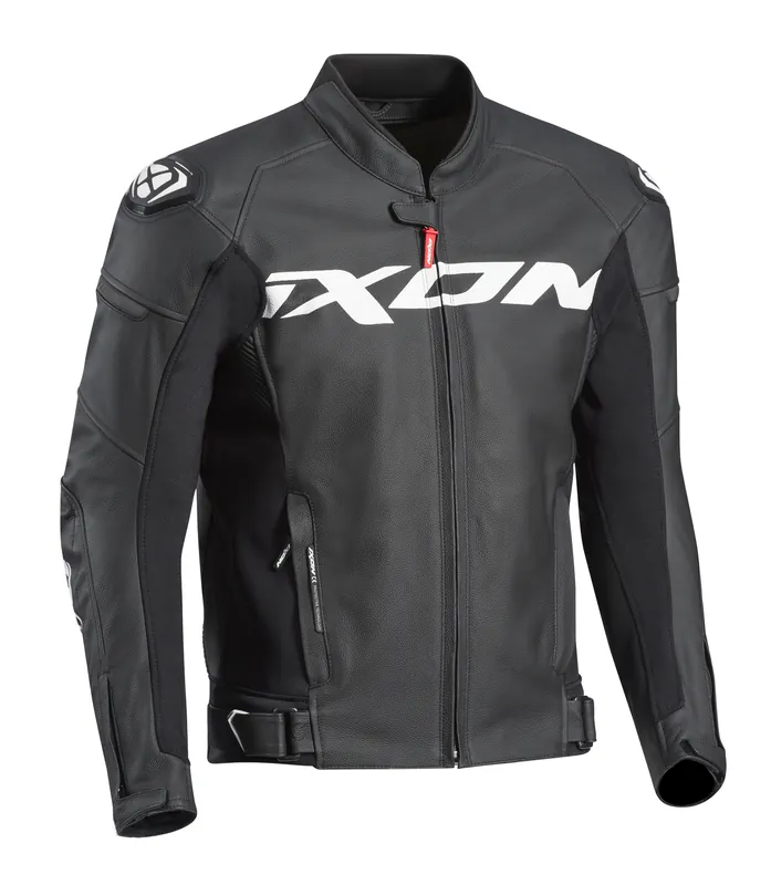 Wholesale Ixon Sparrow Leather Jacket - Black/White - XL