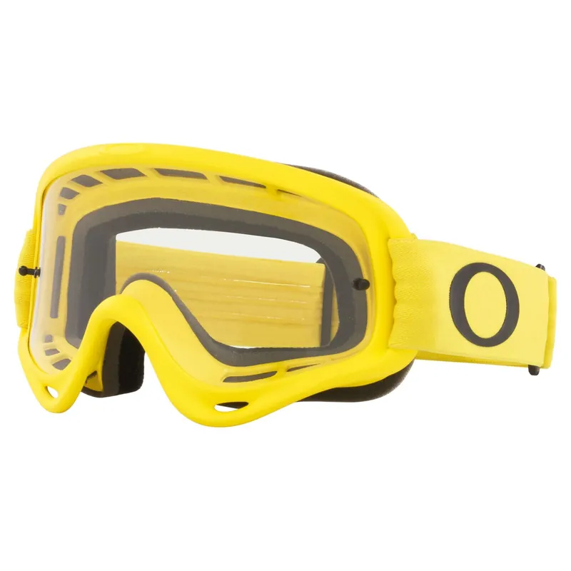 Oakley XS O-Frame MX Goggles - Yellow - Clear Lens - OS Secure Checkout