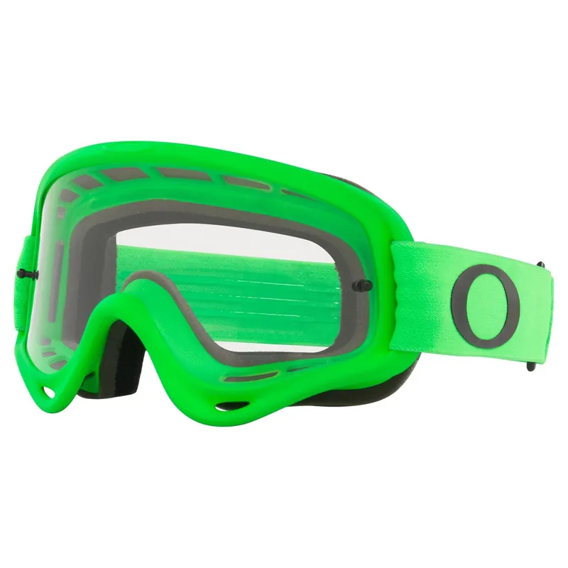 Oakley XS O-Frame MX Goggles - Green - Clear Lens - OS Same Day Shipping