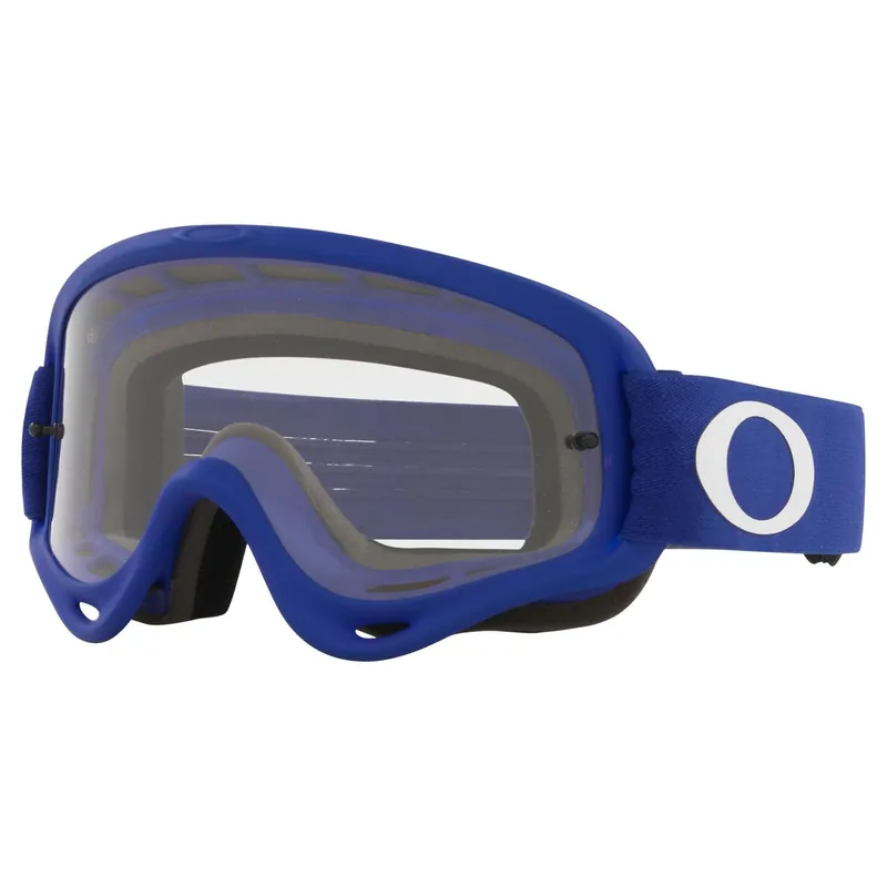 Affordable Oakley XS O-Frame MX Goggles - Blue - Clear Lens - OS
