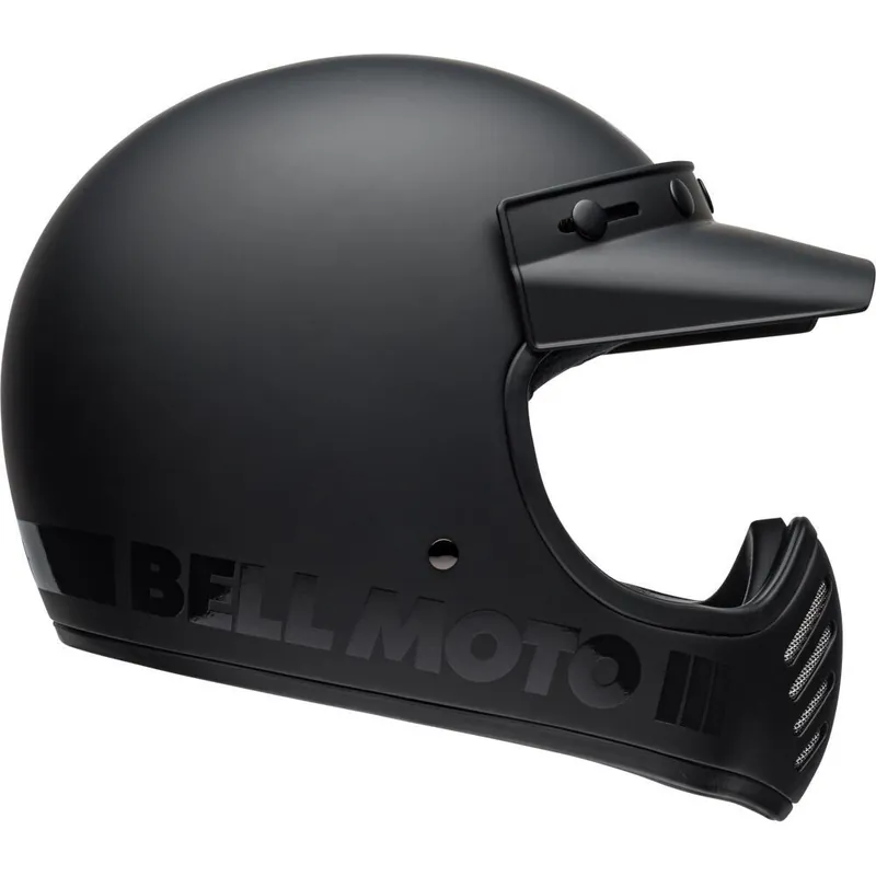 Price Cut Bell Moto-3 Classic Helmet - Black - XS