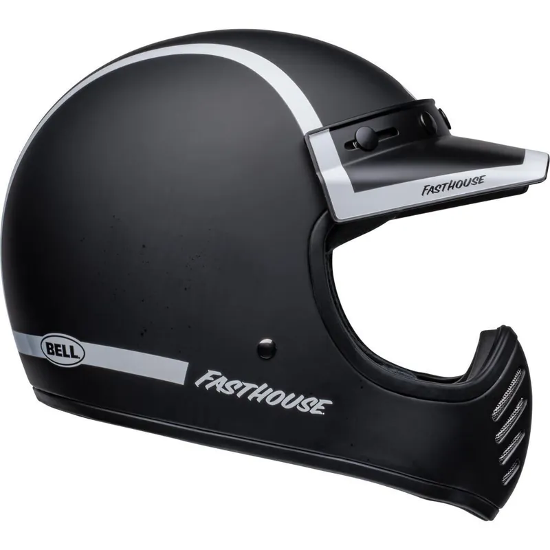 Bell Moto-3 Fasthouse Old Road Helmet - Black/White - M Budget