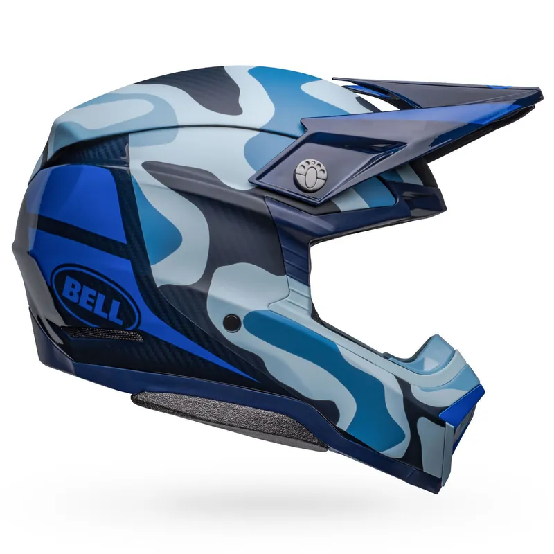 Bell Moto-10 Spherical Ferrandis Mechant Helmet - Matte/Gloss Dark Blue/Light Blue - L Order Now