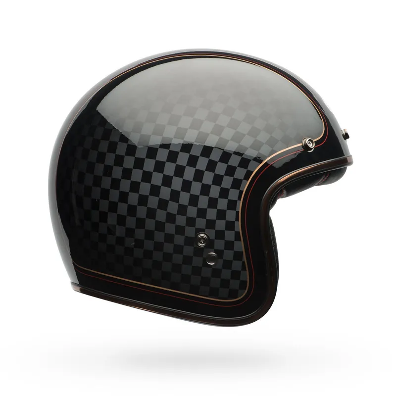 Bell Custom 500 RSD Check It Helmet - Black/Gold - L Free Shipping