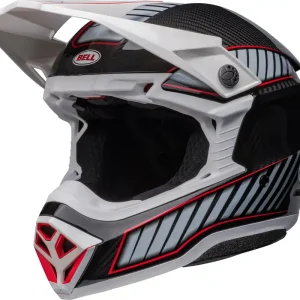 Bell Moto-10 Spherical Rhythm Helmet - White/Black - L Viral