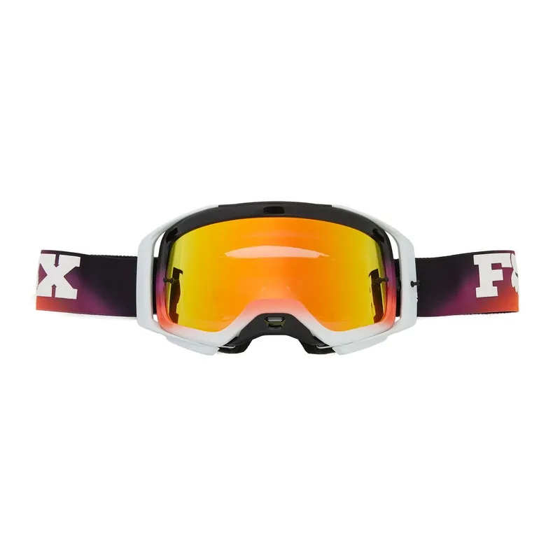 Fox 2024 Airspace Streak Spark Goggle - White - OS Editor’s Pick