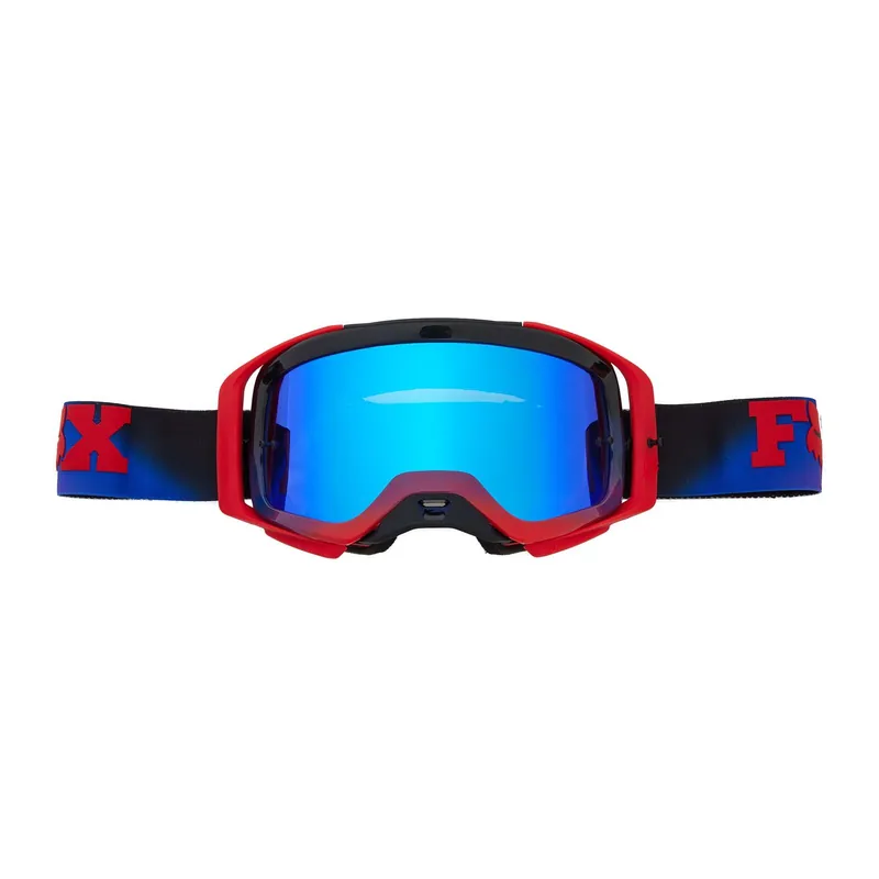 Fox 2024 Airspace Streak Spark Goggle - Flo Red - OS Super Sale