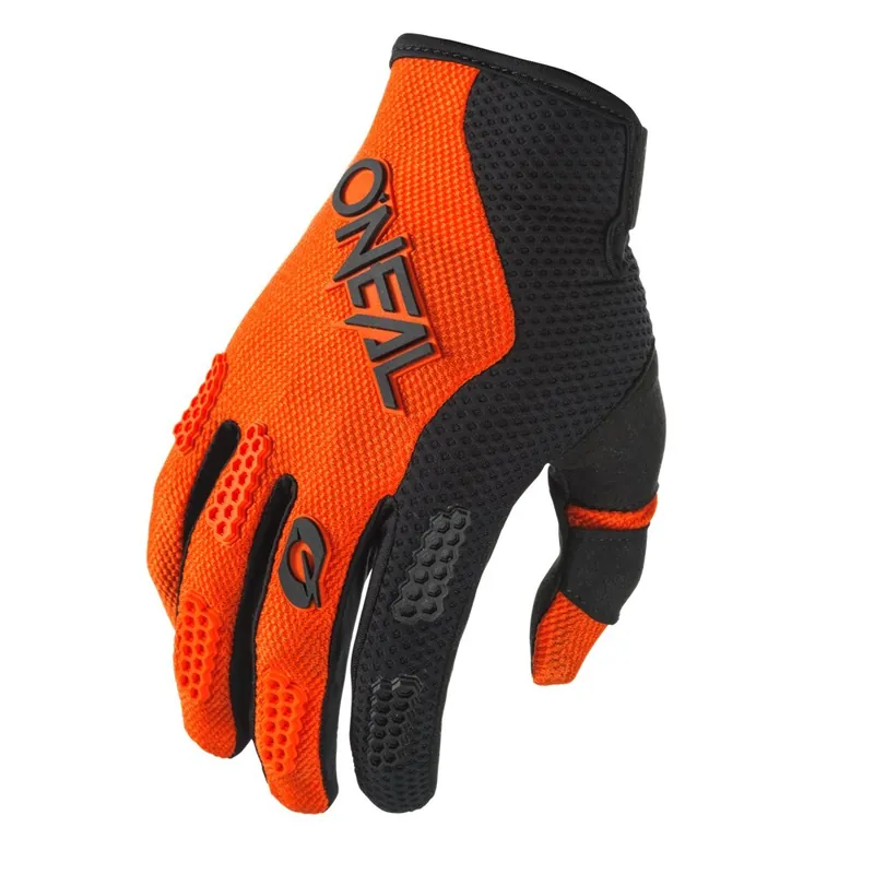 Brand New Oneal Element RacewearGloves - Black/Orange - S