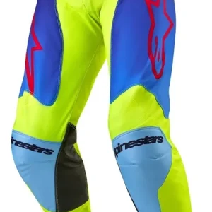 Alpinestars 2024 Racer Hoen Pants- Fluoro Yellow/Blue/Navy - 30 Special Offer