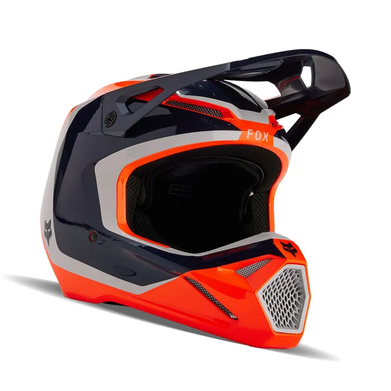 Super Sale Fox 2024 V1 Nitro Helmet - Flo Orange - L