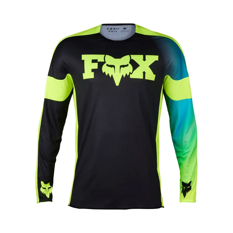 Fox 2024 360 Streak Jersey - Black/Yellow - L Shop Now