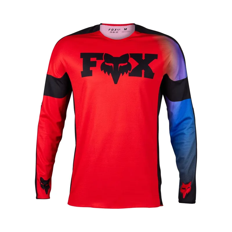 Fox 2024 360 Streak Jersey - Flo Red - M Markdown