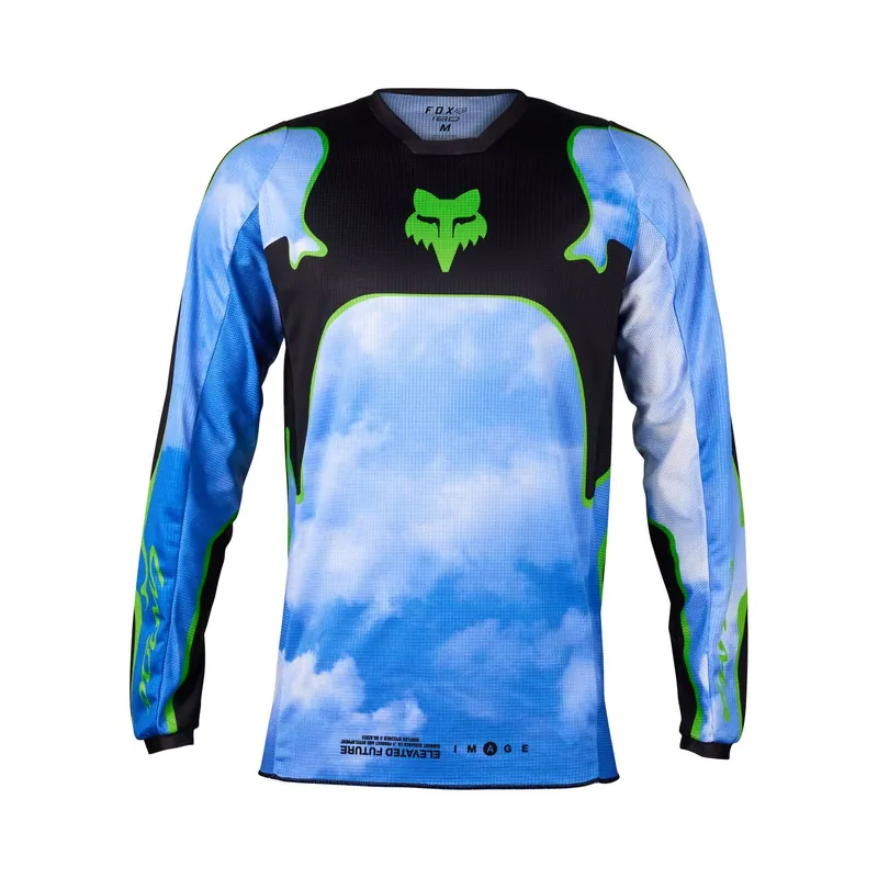 Grab Now Fox 2024 180 Atlas Jersey - Black/Green - M