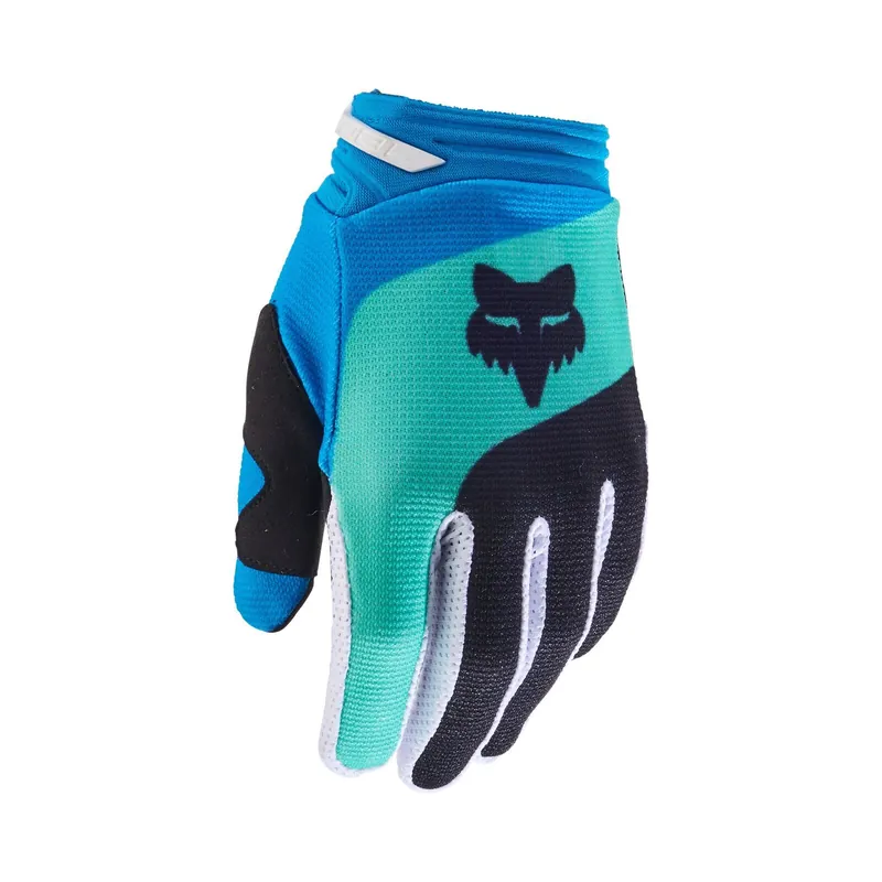 No Minimum Order Fox 2024 Youth 180 Ballast Gloves - Black/Blue - L