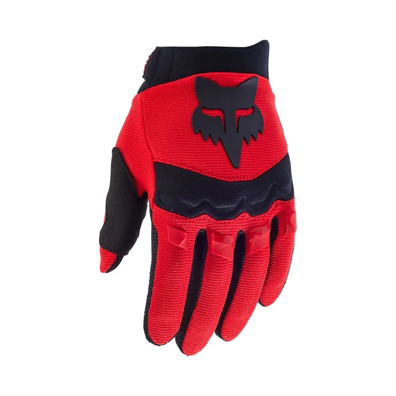 Fox Youth Dirtpaw Glove - Flo Red - S Popular