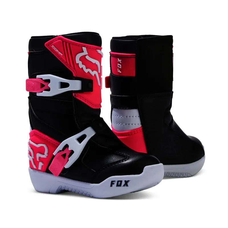 Fox Kids Comp Boot - Black/Pink - 10 Fan Favorite