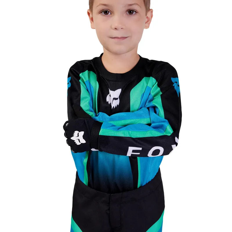 Fox 2024 Kids 180 Ballast Jersey - Black/Blue - KS Deal