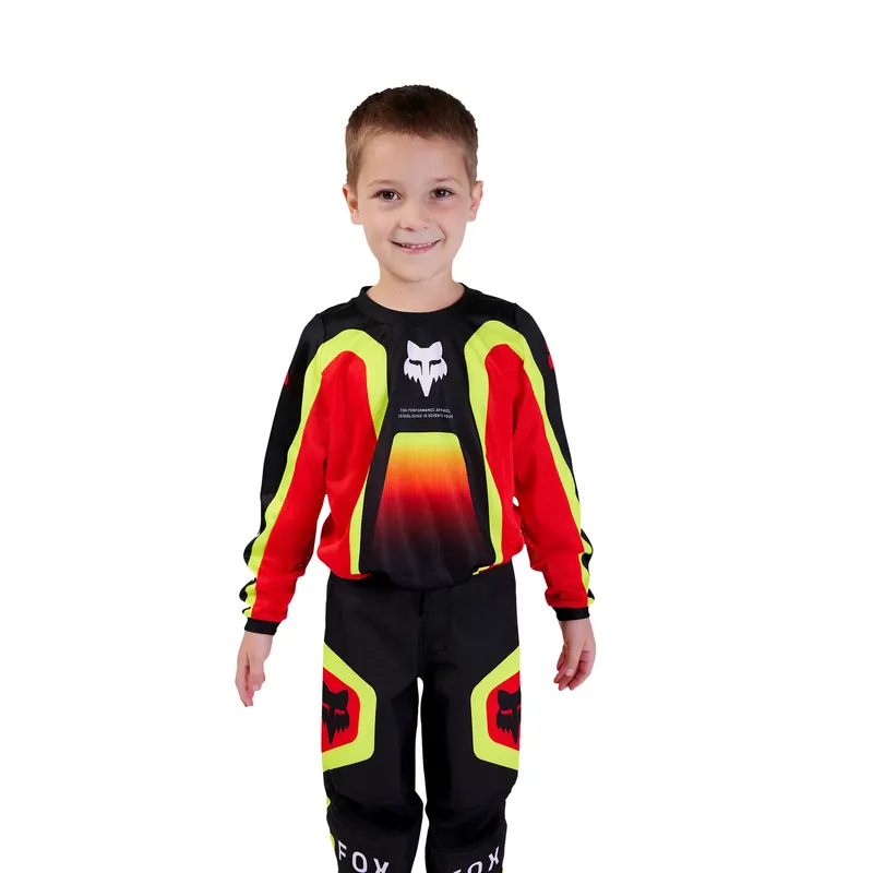 Fox 2024 Kids 180 Ballast Pants - Black/Red - K4 Low Price