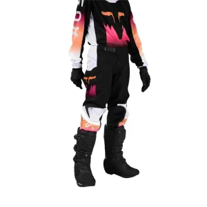 Fox 2024 Youth Girls 180 Flora Pants - Black/Pink - 22 Price Cut