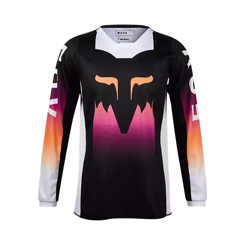 Seasonal Sale Fox 2024 Kids Girls 180 Flora Jersey - Black/Pink - KS