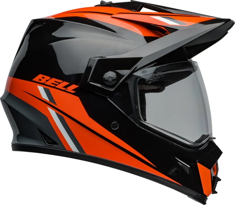 Bell MX-9 Adventure MIPS Alpine Helmet - Black/Orange - S Time-Limited