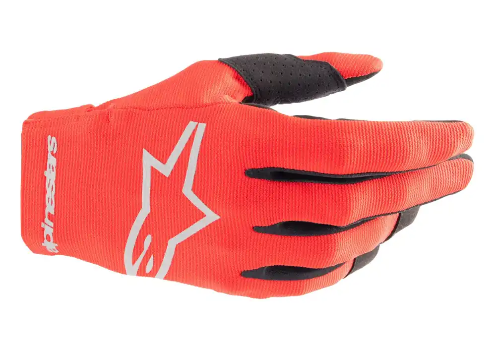 Alpinestars 2024 Radar Gloves - Red/Silver - S Sale