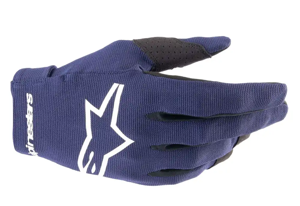 Seasonal Sale Alpinestars 2024 Radar Gloves - Night Navy/White - S