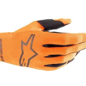 Best Price Alpinestars 2024 Youth Radar Gloves - Orange/Black - 3XS