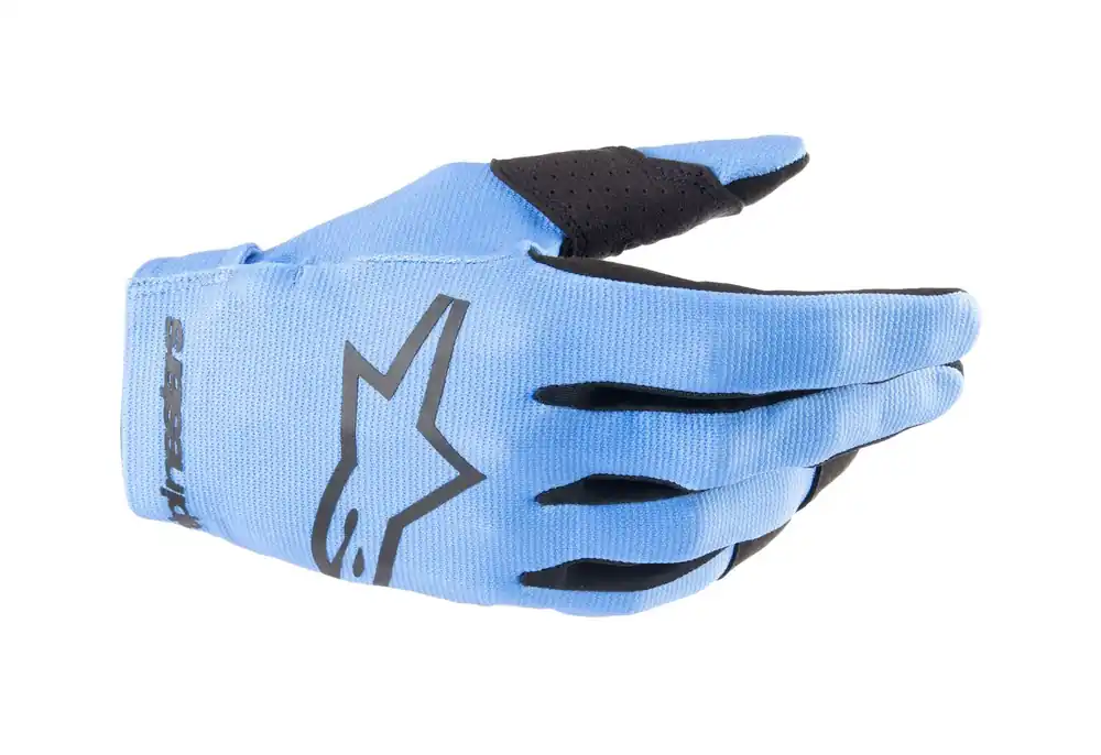 Alpinestars 2024 Youth Radar Gloves - Blue/Black - 3XS High Quality