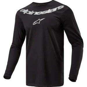 Alpinestars 2024 Fluid Graphite Jersey - Black/Silver - S Shop Now