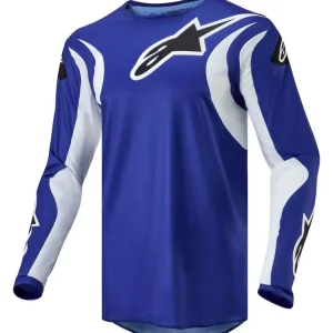 Money Back Guarantee Alpinestars 2024 Fluid Lucent Jersey - Blue/White - S
