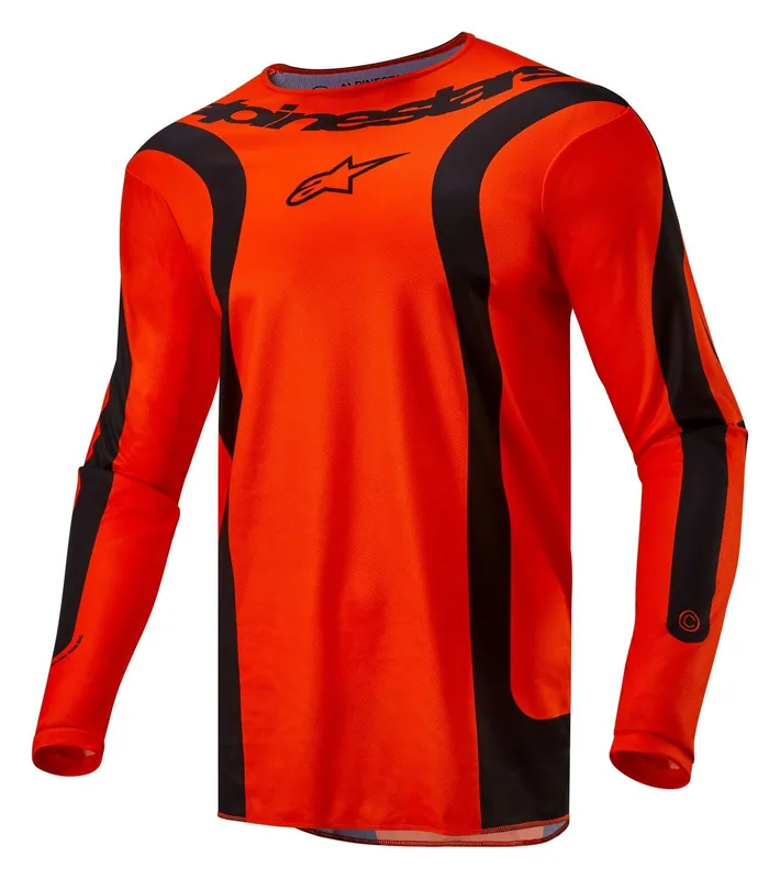 Alpinestars 2024 Fluid Lurv Jersey - Orange/Black - M Place Order