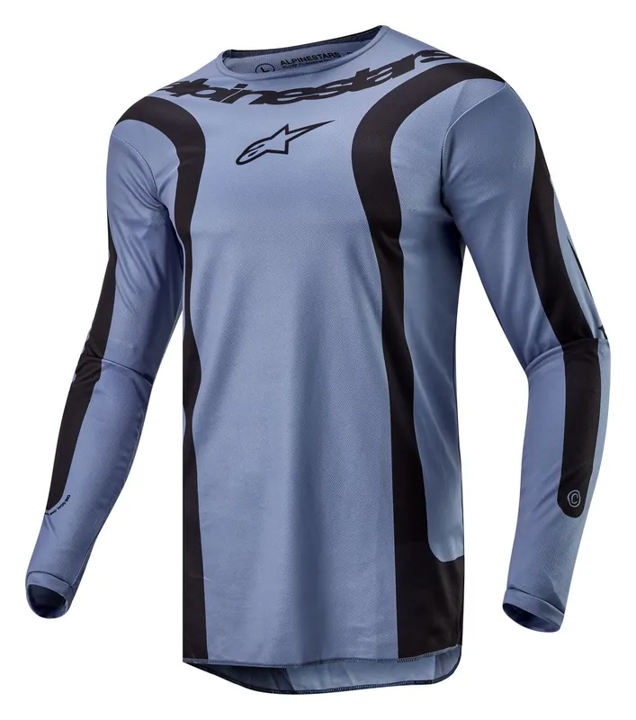 Alpinestars 2024 Fluid Lurv Jersey - Blue/Black - S No Minimum Order
