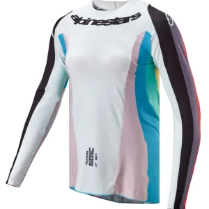 Alpinestars Stella Techstar Womens MX Jersey - Black/Multi - S Bulk Order