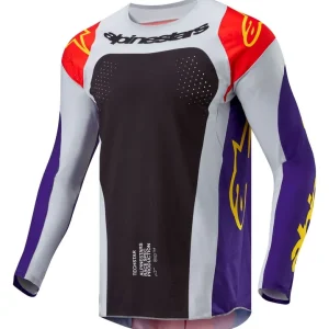 Alpinestars 2024 Techstar Ocuri Jersey - Orange/Purple/Black - S Factory Price