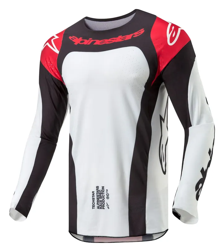 Alpinestars 2024 Techstar Ocuri Jersey - Red/White/Black - S Special Offer