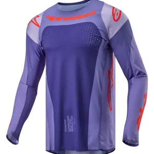 Brand New Alpinestars 2024 Techstar Ocuri Jersey - Purple/Orange - S