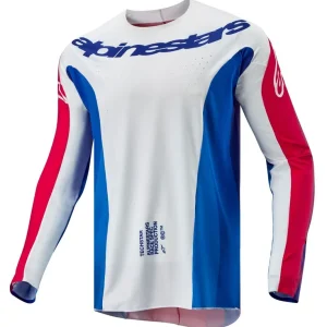 Alpinestars 2024 Techstar Pneuma Jersey - Blue/Red - L One Day Deal