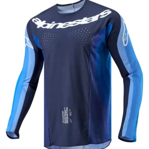 Alpinestars 2024 Techstar Pneuma Jersey - Dark Navy/Light Blue - 2XL Limited Edition
