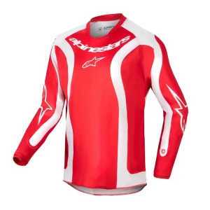 Affordable Alpinestars 2024 Youth Racer Lurv Jersey - Red/White - YXL